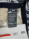 *USAGÉ* Pantalons Blanc Struck