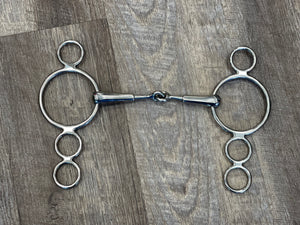 *USAGÉ* Mors GAG Loose Ring ajustable 5-6 po
