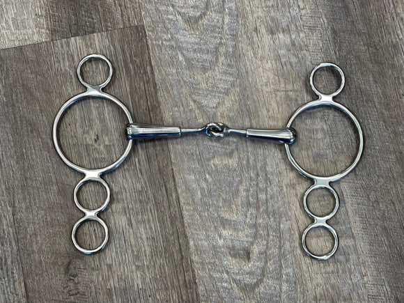 *USAGÉ* Mors GAG Loose Ring ajustable 5-6 po