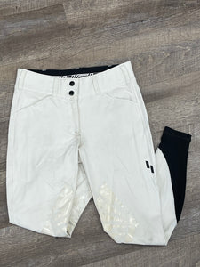 *USAGÉ* Pantalons Blanc Struck