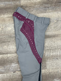 *USAGÉ* Pantalons Gris Irideon