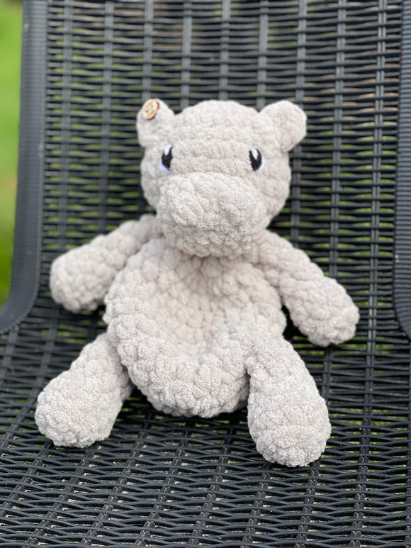 Peluche au crochet - Hippo