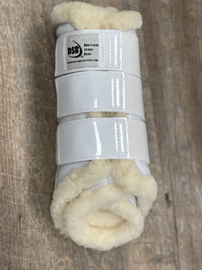 *USAGÉ* Guêtres DSB Glossy Blanches