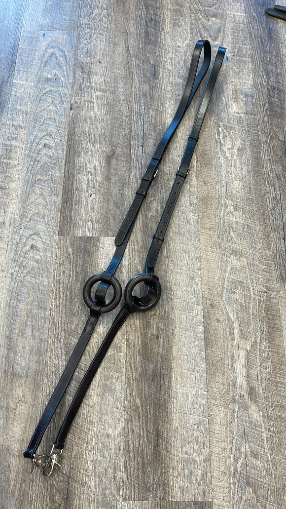 *USAGÉ* Rênes Élastiques Beigne, Cuir