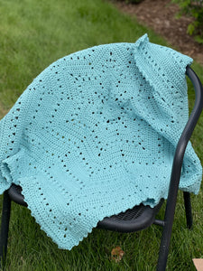 Couverture pour bébé au crochet