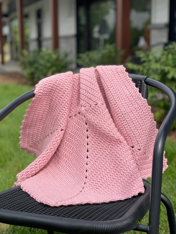 Couverture pour bébé au crochet