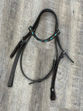 *USAGÉ* Bride Western Frontal Turquoise